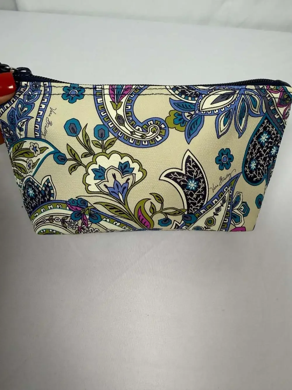 Vera Bradley Paisley Print Cosmetic Makeup Pouch